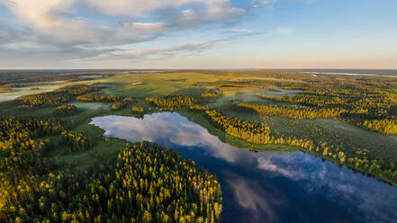 Luftaufnahme des Vodlozero-Nationalparks, Republik Karelien, Russland. - AAEF09462