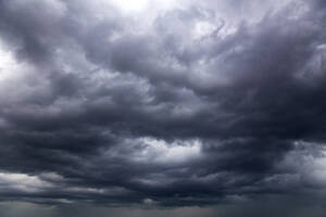 Cloudscape of gray storm clouds in summer - NDF01327