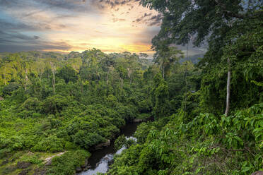 Agbokim-Wasserfall, Ikom, Nigeria, Westafrika, Afrika - RHPLF20477