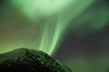Spektakuläre grüne und rosa Nordlichter in Tromso - ADSF28153
