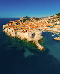 Luftaufnahme des zauberhaften Dubrovnik, Kroatien. - AAEF11418