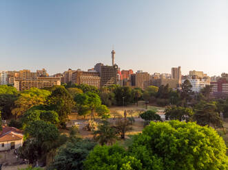 Luftaufnahme des Joubert Park Johannesburg, Gauteng, Südafrika. - AAEF11707