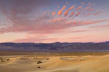 Mesquite Flat Sanddünen bei Sonnenaufgang, Death Valley National Park, Kalifornien, Vereinigte Staaten von Amerika, Nordamerika - RHPLF20618