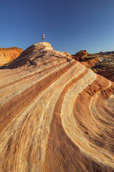 Feuerwelle, Valley of Fire State Park, Nevada, Vereinigte Staaten von Amerika, Nordamerika - RHPLF20628