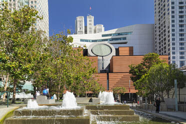 Museum of Modern Art, Architekt Mario Botta, San Francisco, Kalifornien, Vereinigte Staaten von Amerika, Nord-Amerika - RHPLF20633