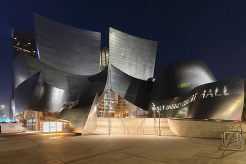 Walt Disney Concert Hall, Architekt Frank Gehry, Los Angeles, Kalifornien, Vereinigte Staaten von Amerika, Nord-Amerika - RHPLF20765