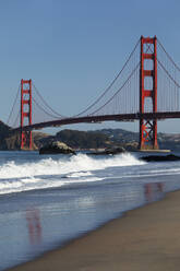 Golden Gate Bridge, San Francisco Bay, Kalifornien, Vereinigte Staaten von Amerika, Nordamerika - RHPLF20770