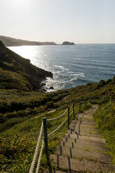 Coastal steps with sea in background - ACPF01277