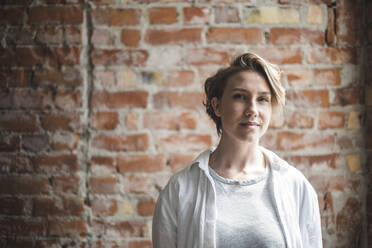 Portrait of female computer programmer in office - MASF25222