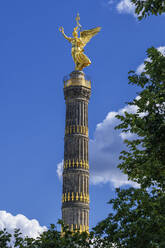 Germany, Berlin, Berlin Victory Column standing against sky - ABOF00708