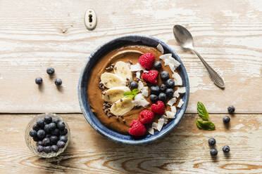 Bowl of chocolate butter with fruits - EVGF03911