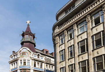 Deutschland, Sachsen, Leipzig, Einkaufszentrum Specks Hof mit Café Riquethaus im Hintergrund - GWF07240