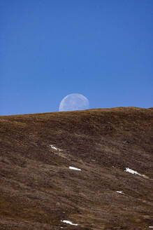 Der Mond lugt hinter dem Großen Zinken hervor - DAWF02118