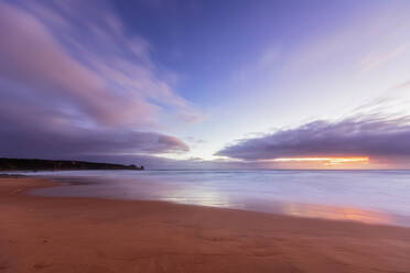 Woolamai Surf Beach at atmospheric dusk - FOF12276