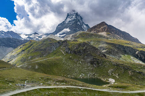 Matterhorn mountain in Pennine Alps - RUNF04678