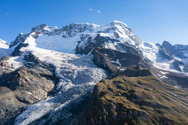 Ridge of Gorner Glacier in Pennine Alps - RUNF04687