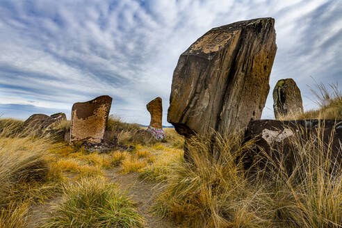 Salbyksky Mound, Valley of the Kings, Republic of Khakassia, Russia, Eurasia - RHPLF20863