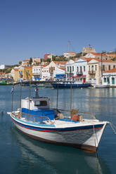 Boote im Hafen, Insel Kastellorizo (Megisti), Dodekanes-Gruppe, Griechische Inseln, Griechenland, Europa - RHPLF21050