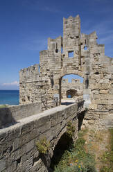 Paulustor, Altstadt von Rhodos, UNESCO-Weltkulturerbe, Rhodos, Dodekanes-Inselgruppe, Griechische Inseln, Griechenland, Europa - RHPLF21122