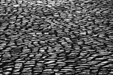 Stones of old cobblestone street - WWF05863