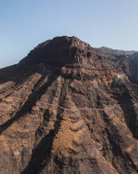 Mountain road at Los Azulejos De Veneguera, Grand Canary, Canary Islands, Spain - RSGF00780