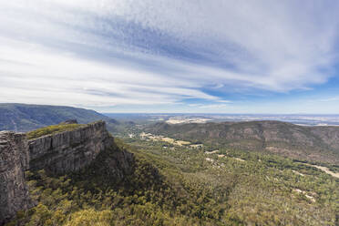 Australien, Victoria, Halls Gap, Blick vom Pinnacle Lookout im Grampians National Park - FOF12608