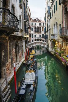 Italien, Venetien, Venedig, Kanal Rio dei Bareteri - TAMF03272