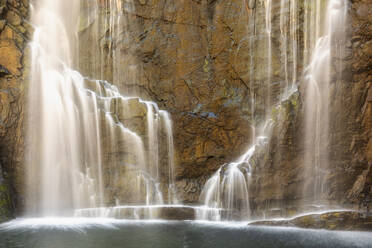 Australien, Victoria, Halls Gap, Langzeitbelichtung der MacKenzie Falls im Grampians National Park - FOF12647