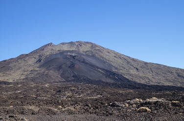 Volcanic landscape of Pico Viejo crater in El Teide National Park, Tenerife, Canary Islands, Spain - HLF01285