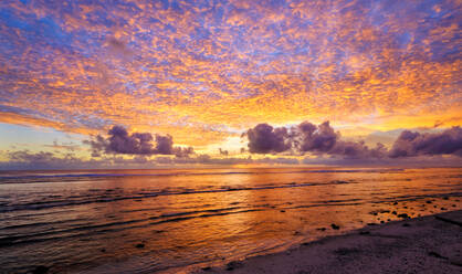 Sonnenuntergang, Westinsel, Cocos (Keeling) Inseln, Indischer Ozean, Asien - RHPLF21186