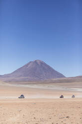 Das Hochplateau in der Nähe des Nationalen Reservats der Andenfauna Eduardo Avaroa, Departement Potosi, Bolivien, Südamerika - RHPLF21237