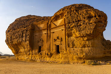 Felsengrab, Madain Saleh (Hegra) (Al Hijr), UNESCO-Welterbestätte, Al Ula, Königreich Saudi-Arabien, Naher Osten - RHPLF21459