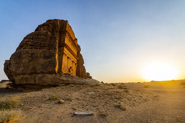 Grabmal von Lihyan, Sohn von Kuza, Madain Saleh (Hegra) (Al Hijr), UNESCO-Weltkulturerbe, Al Ula, Königreich Saudi-Arabien, Naher Osten - RHPLF21464