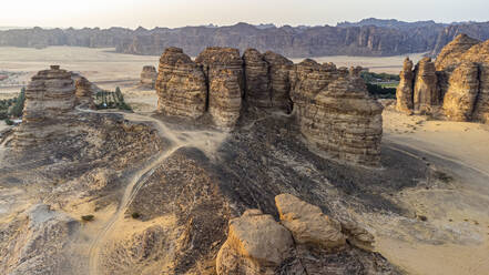 Sandstone scenery, Al Ula, Kingdom of Saudi Arabia, Middle East - RHPLF21477
