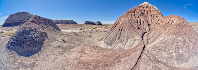 An area south of the Tepees in Petrified Forest National Park known as the Little Tepees, Arizona, United States of America, North America - RHPLF21594