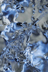 Full frame of clear melting ice - PRAF00052