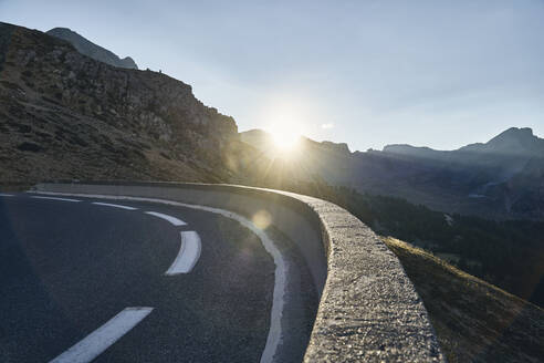 Col d'Izoard-Pass bei Sonnenuntergang, Arvieux, Frankreich - SSCF00881