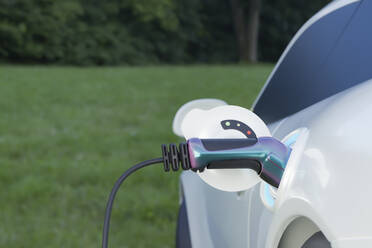 Electric car charging with electric plug - HRRF00032