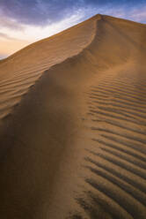 View od sand dune at sunset - TETF00270