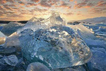 Eisberge in der Gletscherlagune Jokulsarlon - CAVF95762