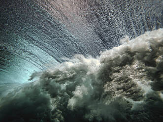 Meereswellen-Textur, Unterwasseransicht - CAVF95790