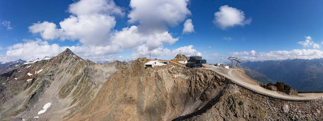 Österreich, Tirol, Sölden, Panoramablick auf das Bergbaumuseum 007 Elements - WWF06169