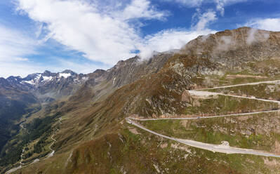 View of Timmelsjoch pass in Passeier Valley - WWF06194