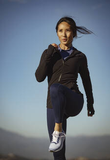 Woman exercising outdoors - TETF01297