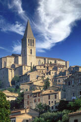 Italien, Toskana, Val D'Orcia, Pienza, Mittelalterliche Stadt auf einem Hügel - TETF01305