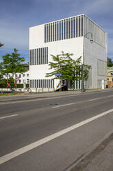 Germany, Bavaria, Munich, Street in front of National Socialism-Documentation Centre - MAMF02053