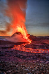 Der Vulkanausbruch von Geldingadalir, Fagradalsfjall, Island, Polarregionen - RHPLF21780