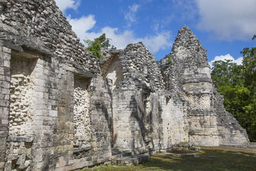 Structure 1, Mayan Ruins, Chicanna Archaeological Zone, Campeche State, Mexico, North America - RHPLF21863
