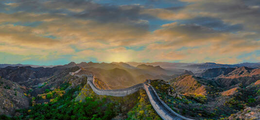 Great Wall of Beijing, China - CAVF96185