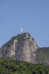 Tijuca-Nationalpark, Christus der Erlöser-Statue (Cristo Redentor) auf dem Corcovado-Berg, Rio de Janeiro, Brasilien, Südamerika - RHPLF22016